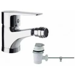 Mitigeur Bidet Avec Vidage ABS Titanium Ramon Soler