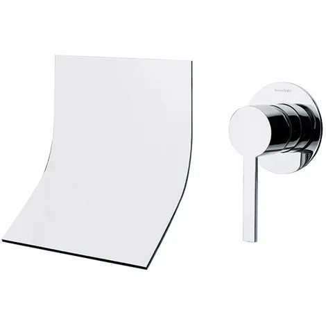 RAMON SOLER Mitigeur Lavabo Mural à Encastrer Avec Bec Cascade DRAKO 1 RAMON SOLER Mitigeur Lavabo Mural à Encastrer Avec Bec Cascade DRAKO