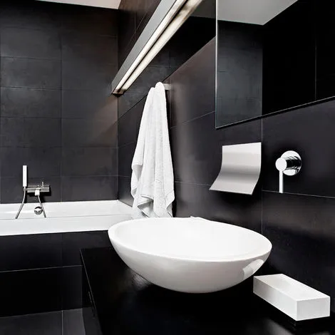 RAMON SOLER Mitigeur Lavabo Mural à Encastrer Avec Bec Cascade DRAKO 2 RAMON SOLER Mitigeur Lavabo Mural à Encastrer Avec Bec Cascade DRAKO – Image 2