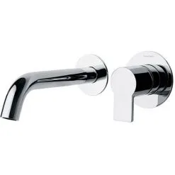 Mitigeur Lavabo Mural à Encastrer RS-Q, Plaque 205x95 Mm, Saillie 165 Mm, Ramon Soler