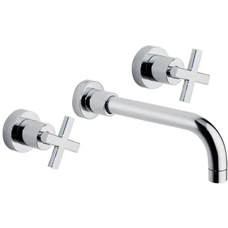 RAMON SOLER Mélangeur Lavabo Mural à Encastrer Avec Une Tête En Céramique 1/2 Tour RS-CROSS 1 RAMON SOLER Mélangeur Lavabo Mural à Encastrer Avec Une Tête En Céramique 1/2 Tour RS-CROSS