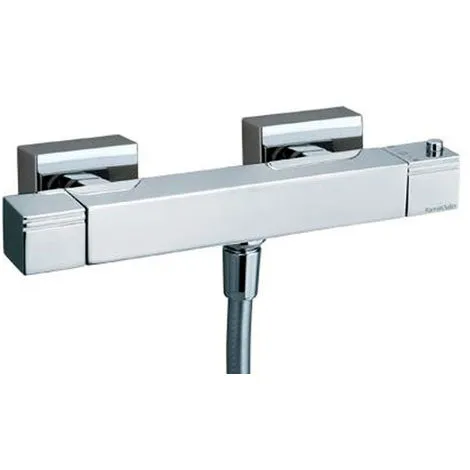 RAMON SOLER Mitigeur Thermostatique Douche. Entraxe 150 Mm +/- 24mm. Poignées Laiton. Blocage Tº 38ºC KUATRO 1 RAMON SOLER Mitigeur Thermostatique Douche. Entraxe 150 Mm +/- 24mm. Poignées Laiton. Blocage Tº 38ºC KUATRO