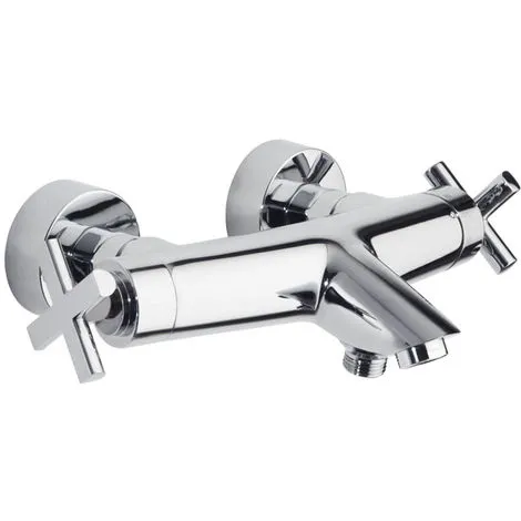 RAMON SOLER Mitigeur Thermostatique Bain-douche. Entraxe 150 Mm +/- 24mm.Poignées Laiton. Blocage T°38°C, RS-CROSS 1 RAMON SOLER Mitigeur Thermostatique Bain-douche. Entraxe 150 Mm +/- 24mm.Poignées Laiton. Blocage T°38°C, RS-CROSS