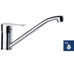 Mitigeur évier Bec Orientable TITANIUM - Cartouche C3 - Ramon Soler 1899