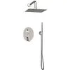 Ensemble Mitigeur De Douche Encastré 2 Voies TITANIUM - Design Carré- Ramon Soler K1815022