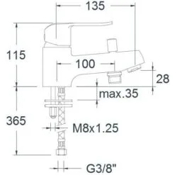 RAMON SOLER Mitigeur Bain/douche Monotrou Ypsilon Plus 6416S 5 RAMON SOLER Mitigeur Bain/douche Monotrou Ypsilon Plus 6416S -Ramon Soler Soldes 24385231 3