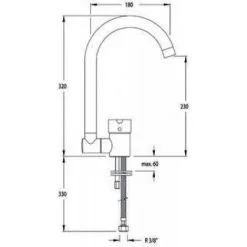 RAMON SOLER Mitigeur Dévier Bec Basculant Drako 3369 5 RAMON SOLER Mitigeur Dévier Bec Basculant Drako 3369 -Ramon Soler Soldes 24385262 3