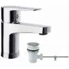 Mitigeur Lavabo Avec Vidage ABS Titanium Ramon Soler