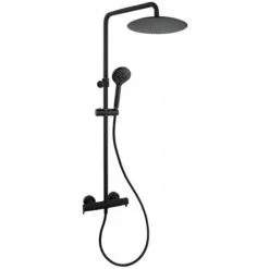 RAMON SOLER Colonne De Douche Thermostatique Blautherm Noir - Noir Mat