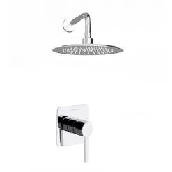 Ensemble Mitigeur De Douche Encastré DRAKO Avec Douche De Tête Et Bras Mural - Ramon Soler - K3318012