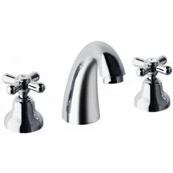 Robinet Mélangeur 3 Trous GAUDI Pour Lavabo Avec Tête Céramique 1/2 Tour - Ramon Soler - 3142C