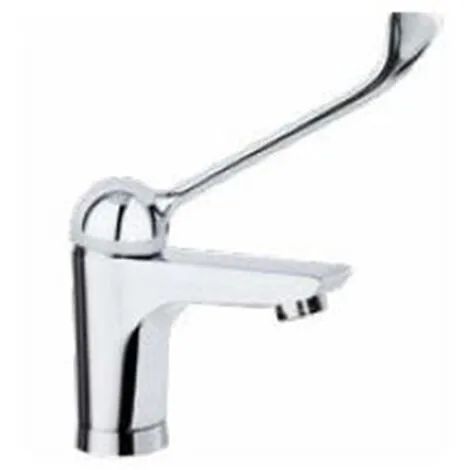 Mitigeur Lavabo Bec Conformé Mobile Et Levier Médical Avec Vidage Automatique En Laiton - Ramon Soler - H6401MEDVA1167 1 Mitigeur Lavabo Bec Conformé Mobile Et Levier Médical Avec Vidage Automatique En Laiton - Ramon Soler - H6401MEDVA1167